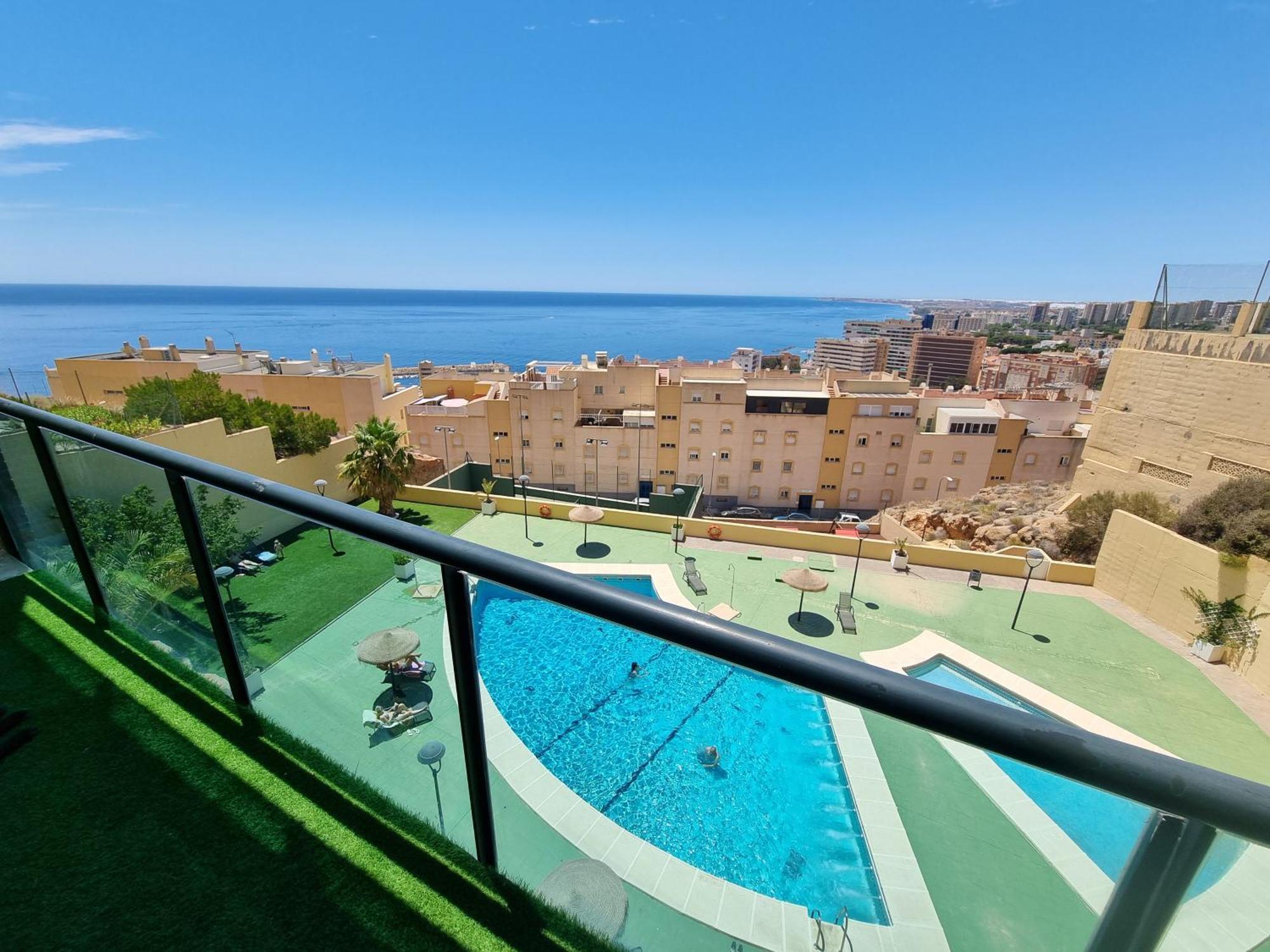 Ferienwohnung El Mirador De Aguadulce Roquetas de Mar Exterior foto
