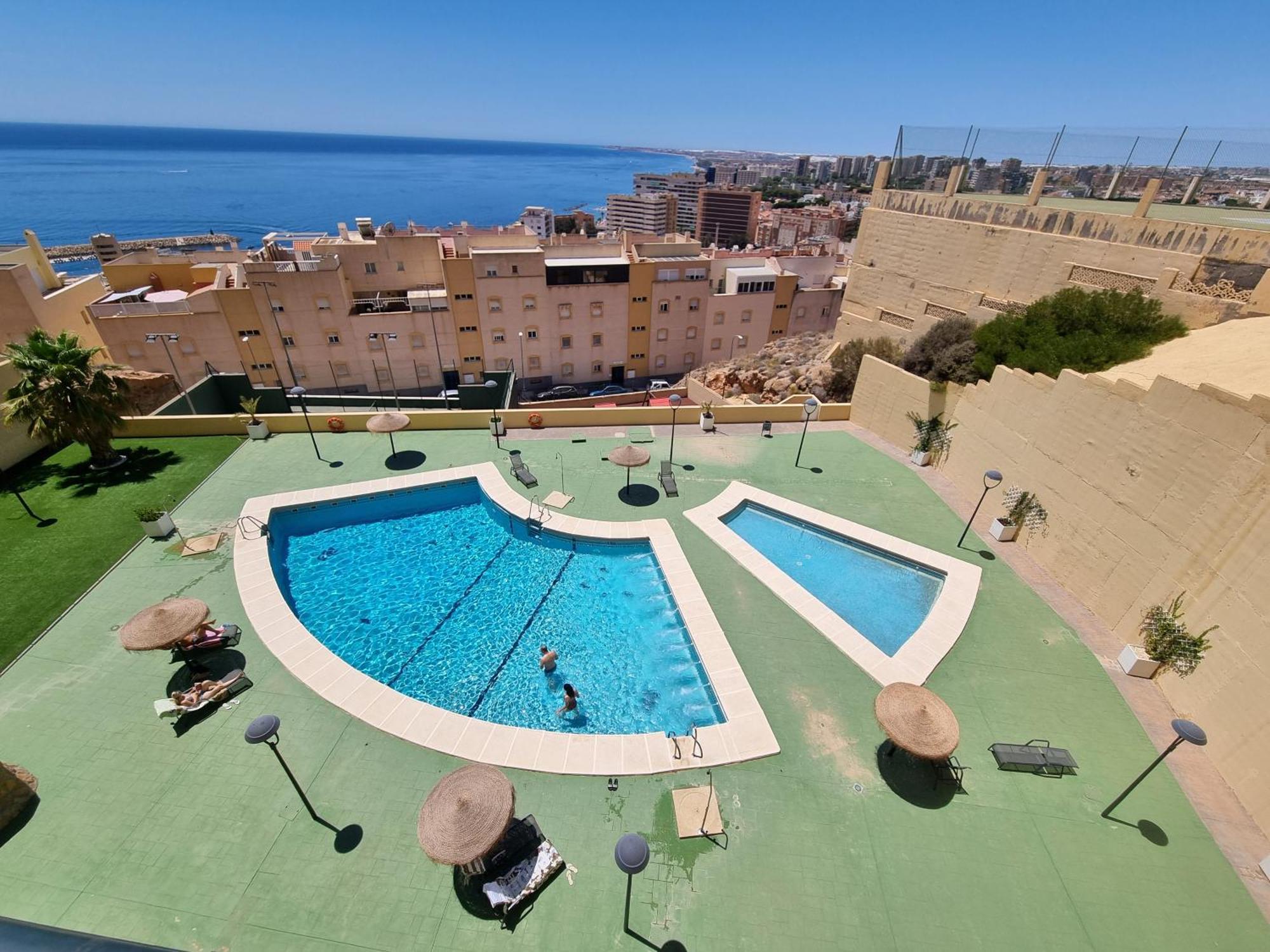 Ferienwohnung El Mirador De Aguadulce Roquetas de Mar Exterior foto